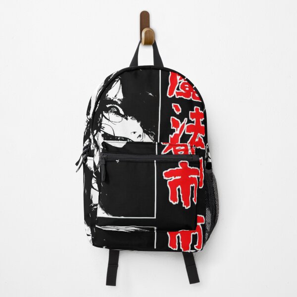 Item preview, Goth Horror Manga Japanese Streetwear Black #270 designed and sold by mika-gallery.