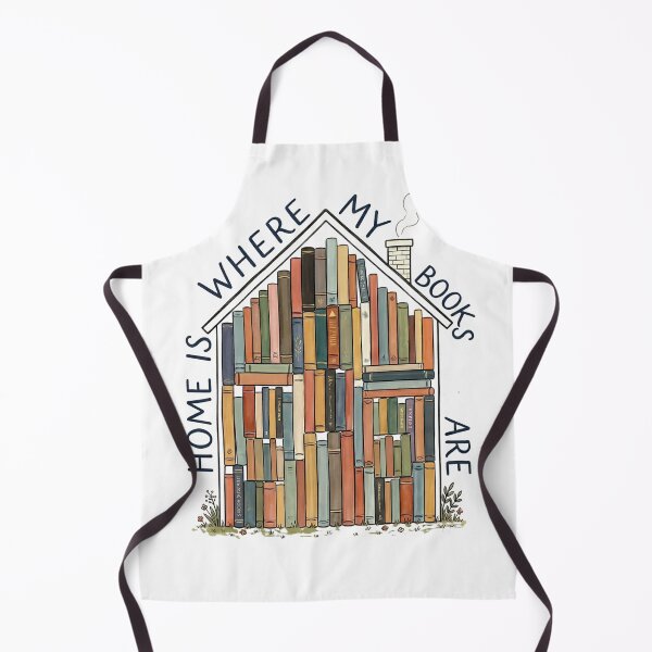 Item preview, Home Is Where My Books Are Cozy House Bookshelf designed and sold by Ar0undTheW0rld.