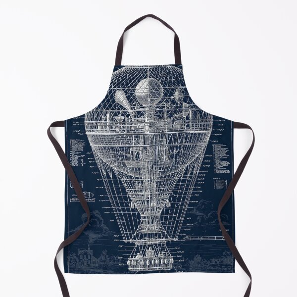 Item preview, Vintage Airship Engineering Blueprint designed and sold by Visual Foundry.