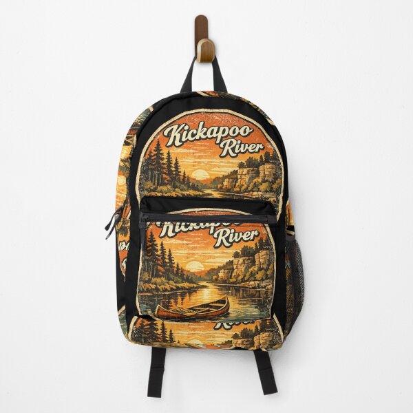 Item preview, Kickapoo river - boating Wisconsin designed and sold by DamioPolArt.