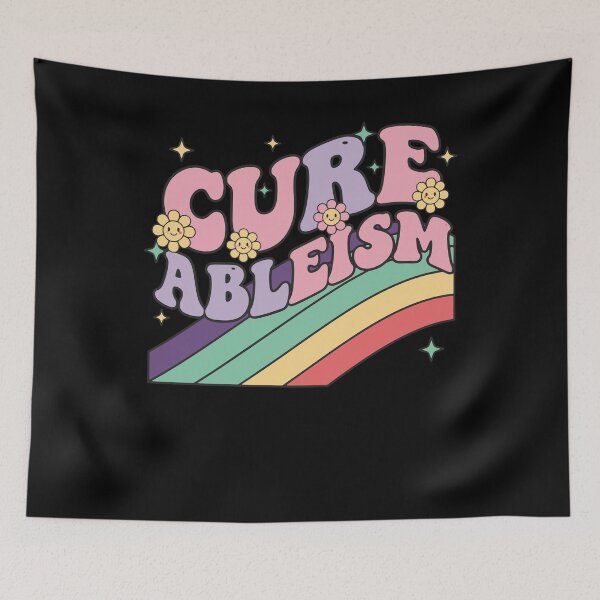 Item preview, Disability Awareness Cure Ableism Disability Pride designed and sold by LuminOrb.