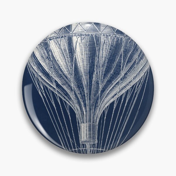 Item preview, Vintage Hot Air Balloon Blueprint designed and sold by Visual Foundry.