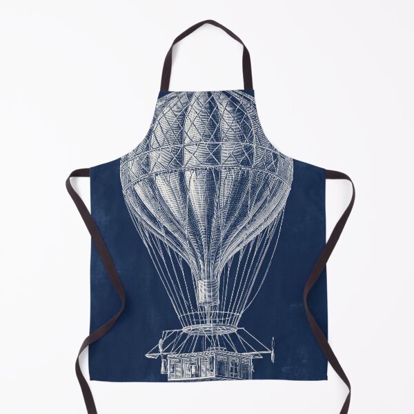 Item preview, Vintage Hot Air Balloon Blueprint designed and sold by Visual Foundry.