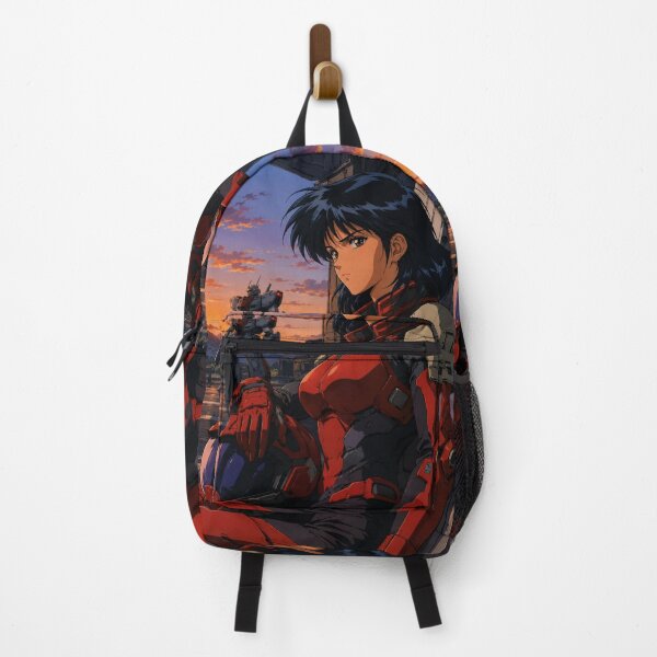 Item preview, 90s Anime Mecha Girl Pilot Sunset designed and sold by bapupa.