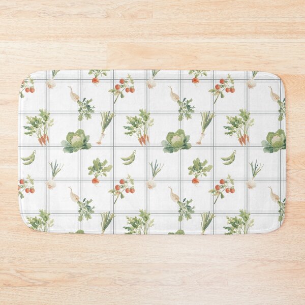 Item preview, Modern Farmhouse Veggie harvest buffalo plaid gingham  designed and sold by Milatoo.