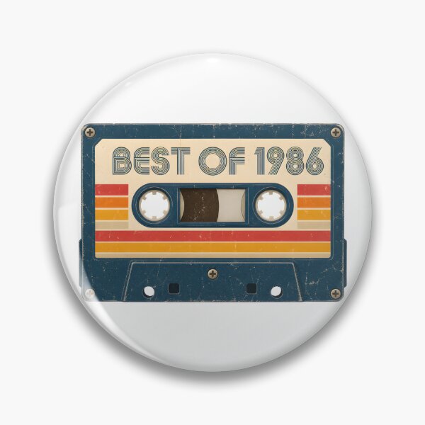 Item preview, 40th Birthday Best of 1986 Cassette Tape Vintage for Gift  designed and sold by FernaRoje.