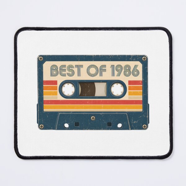 Item preview, 40th Birthday Best of 1986 Cassette Tape Vintage for Gift  designed and sold by FernaRoje.