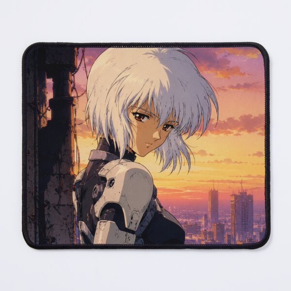 Item preview, Retro Anime Mecha Girl City Sunset  designed and sold by bapupa.