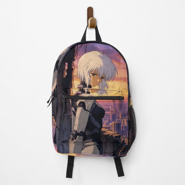 Item preview, Retro Anime Mecha Girl City Sunset  designed and sold by bapupa.