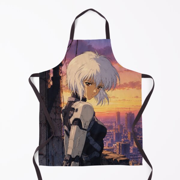 Item preview, Retro Anime Mecha Girl City Sunset  designed and sold by bapupa.