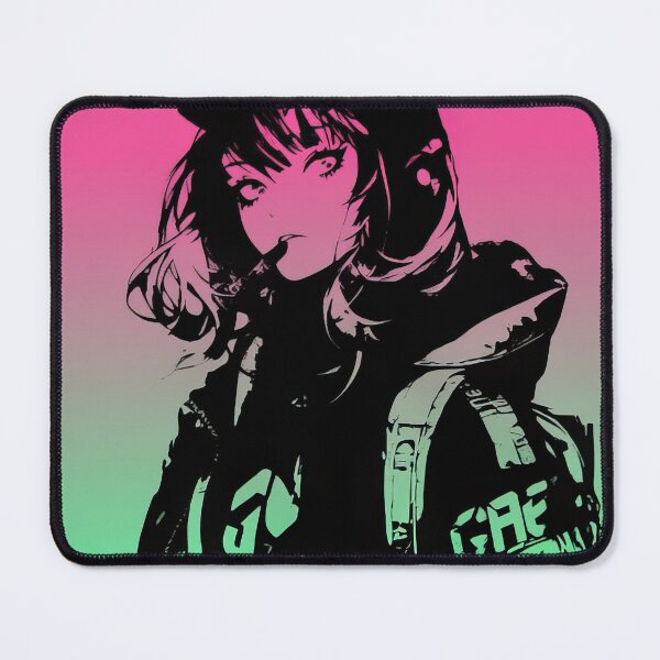 Item preview, Cyberpunk Aesthetic Vaporwave Anime Manga Girl Japanese Streetwear #910 designed and sold by mika-gallery.
