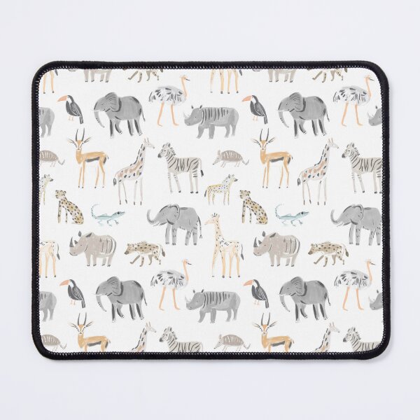 Item preview, Safari Animals Minimal nursery zoo wildlife  designed and sold by Milatoo.