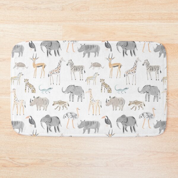 Item preview, Safari Animals Minimal nursery zoo wildlife  designed and sold by Milatoo.