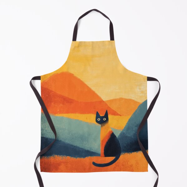 Item preview, MODERN CAT ART – Modern Home Art Print designed and sold by MarkedArtPrints.