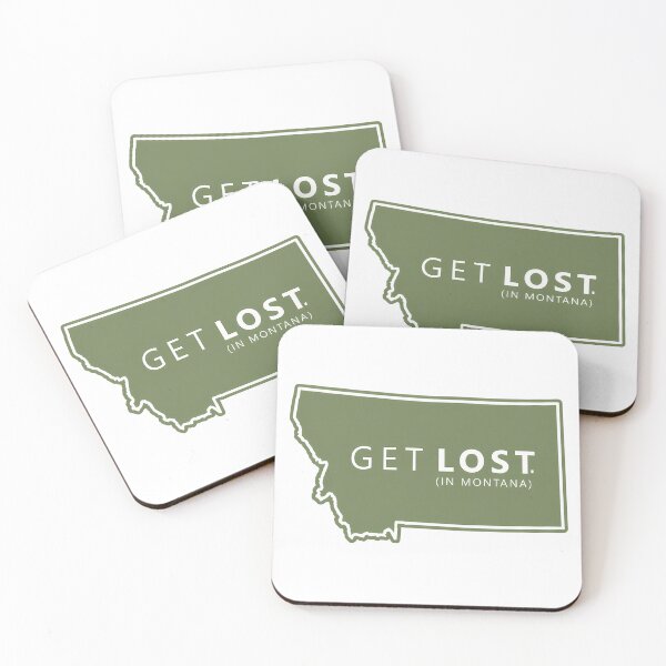Item preview, Get Lost in Montana MT State designed and sold by PastelWingg.