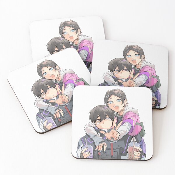 Item preview, Valorant Clove & Iso Anime Bubble Tea Design designed and sold by NBT-NOVA.