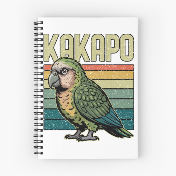 Artikelvorschau, Neuseeländischer Kakapo-Papagei im Retro-Stil entworfen und verkauft von DaleSwi.