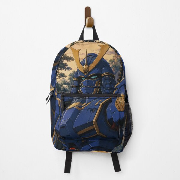 Item preview, Vintage Blue Gundam Samurai Mecha Suit designed and sold by bapupa.