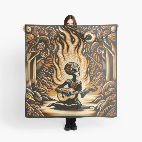 Item preview, Alien Guitar Fire 2 designed and sold by KenRinkel.