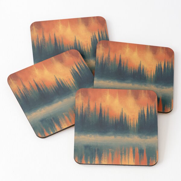 Item preview, ABSTRACT FOREST – Modern Home Art Print designed and sold by MarkedArtPrints.