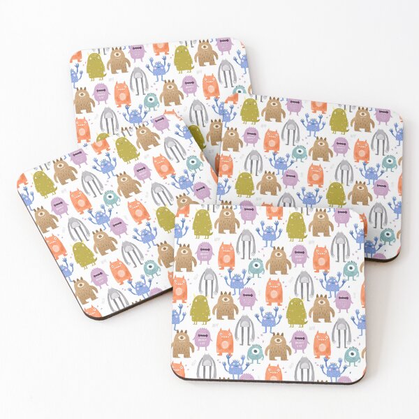 Item preview, Little monsters kids nursery designed and sold by Milatoo.