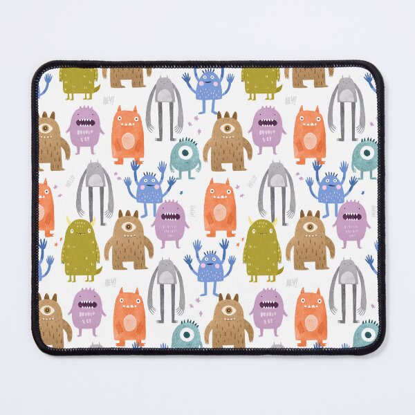 Item preview, Little monsters kids nursery designed and sold by Milatoo.
