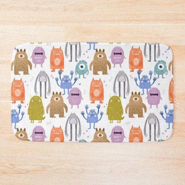 Item preview, Little monsters kids nursery designed and sold by Milatoo.