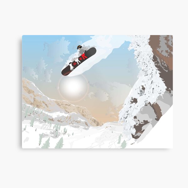 snowboarder Metal Print