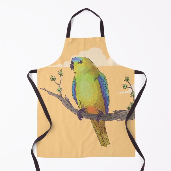 Item preview, Detail: 5 OBPs apron designed and sold by Friends of OBP.
