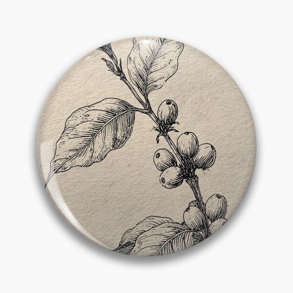 Item preview, Botanical Branch With Berries Line Drawing designed and sold by Visual Foundry.