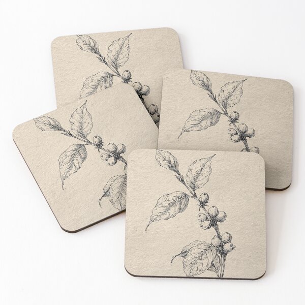 Item preview, Botanical Branch With Berries Line Drawing designed and sold by Visual Foundry.