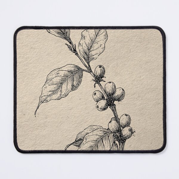Item preview, Botanical Branch With Berries Line Drawing designed and sold by Visual Foundry.