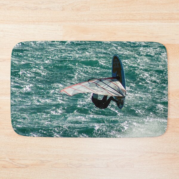 Item preview, Windsurfers Wave Jumping, Cottesloe Beach | Action Water Sports, Perth, Western Australia Art designed and sold by Ross.A.Campbell.