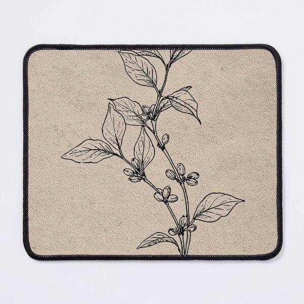 Item preview, Minimalist Botanical Branch Line Drawing designed and sold by Visual Foundry.