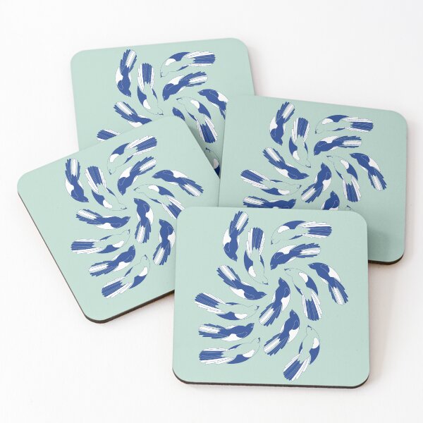 Item preview, A Flock of Birds (blue edition) designed and sold by Juliette Lancien.