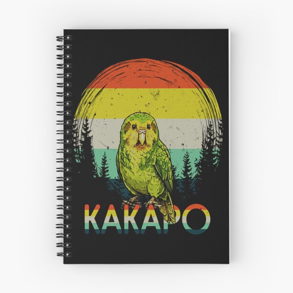 Item preview, New Zealand Kakapo Parrot Retro Vintage designed and sold by DaleSwi.