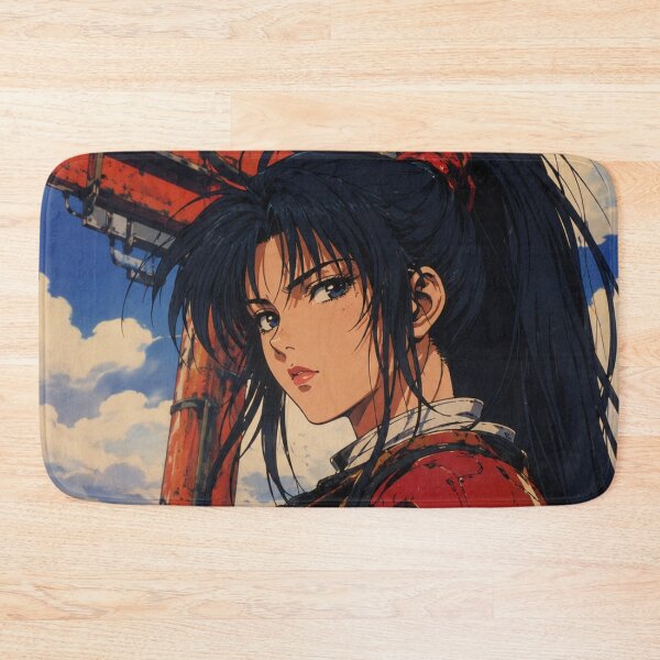 Item preview, Vintage Mecha Samurai Girl Torii designed and sold by bapupa.