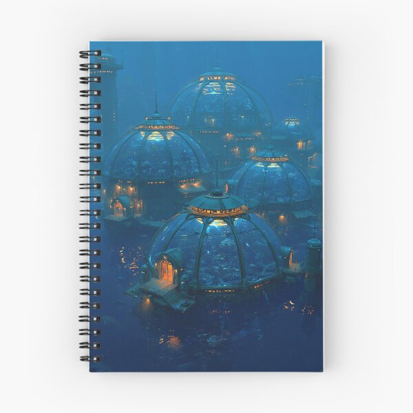 Item preview, Underwater Dome City Futuristic Architecture designed and sold by Visual Foundry.
