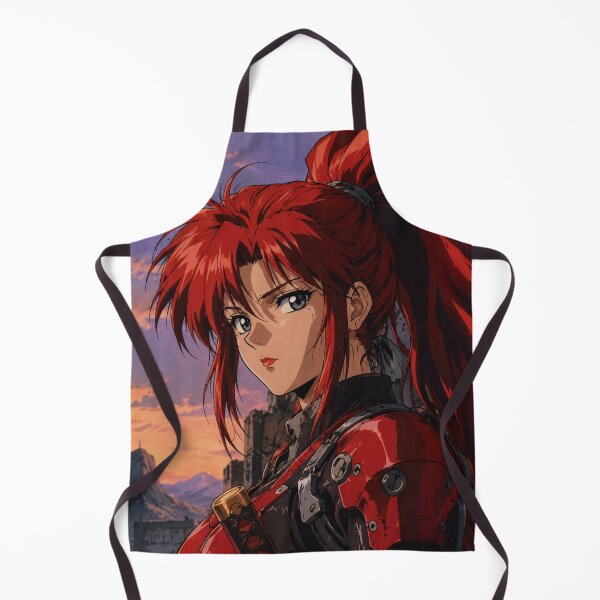 Item preview, Retro Anime Mecha Girl Sunset designed and sold by bapupa.