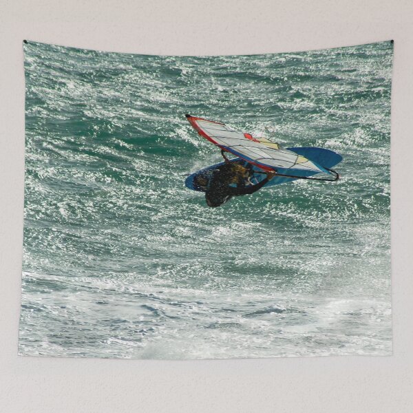 Item preview, Windsurfers Wave Jumping, Cottesloe Beach | Action Water Sports, Perth, Western Australia Art designed and sold by Ross.A.Campbell.