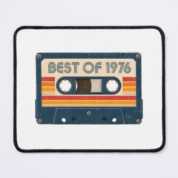 Item preview, 50th Birthday Best of 1976 Cassette Tape Vintage for Gift designed and sold by FernaRoje.