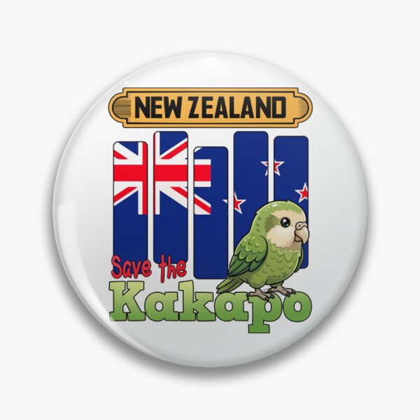 Item preview, New Zealand Save The Kakapo Parrot Bird designed and sold by DaleSwi.
