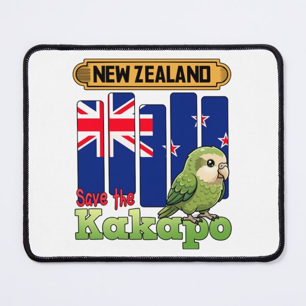 Item preview, New Zealand Save The Kakapo Parrot Bird designed and sold by DaleSwi.