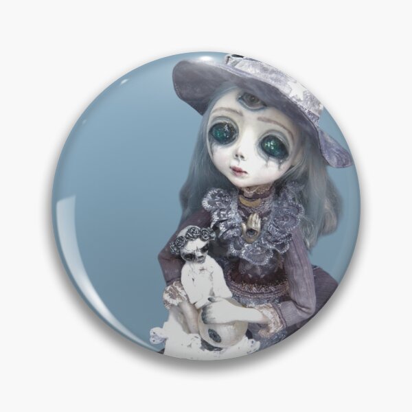 Item preview, Miss Clara Voyant and her all seeing skeleton doll designed and sold by samcrow.