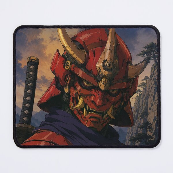 Item preview, 90s Anime Red Oni Samurai designed and sold by bapupa.
