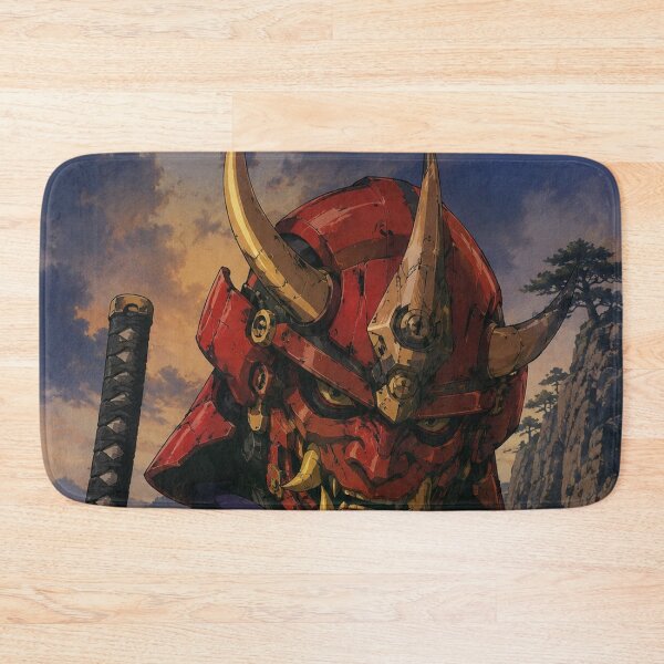 Item preview, 90s Anime Red Oni Samurai designed and sold by bapupa.