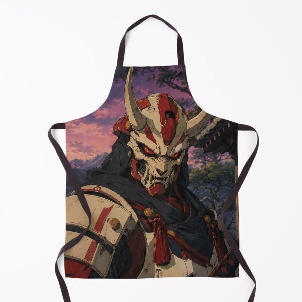 Item preview, Retro Cybernetic Oni Samurai Warrior designed and sold by bapupa.
