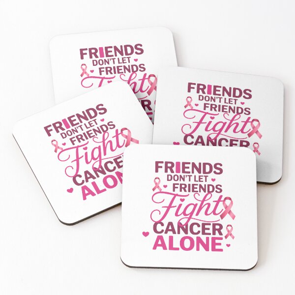 Item preview, Friends Don't Let Friends Fight Cancer Alone  designed and sold by sailorjessiArt.