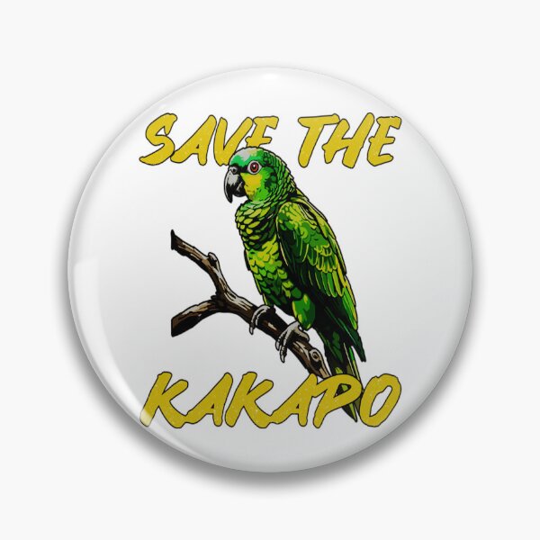 Item preview, New Zealand Save The Kakapo Parrot designed and sold by DaleSwi.