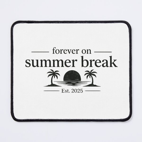 Item preview, Forever On Summer Break Est 2026 Vacation Retro Design designed and sold by Designs That Speak ✨.